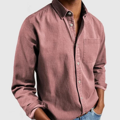 Old Money Casual Button-Up Shirt
