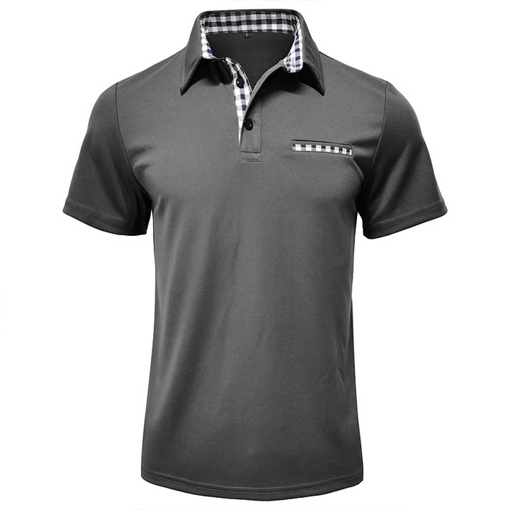 Hudson Gingham Polo Shirt