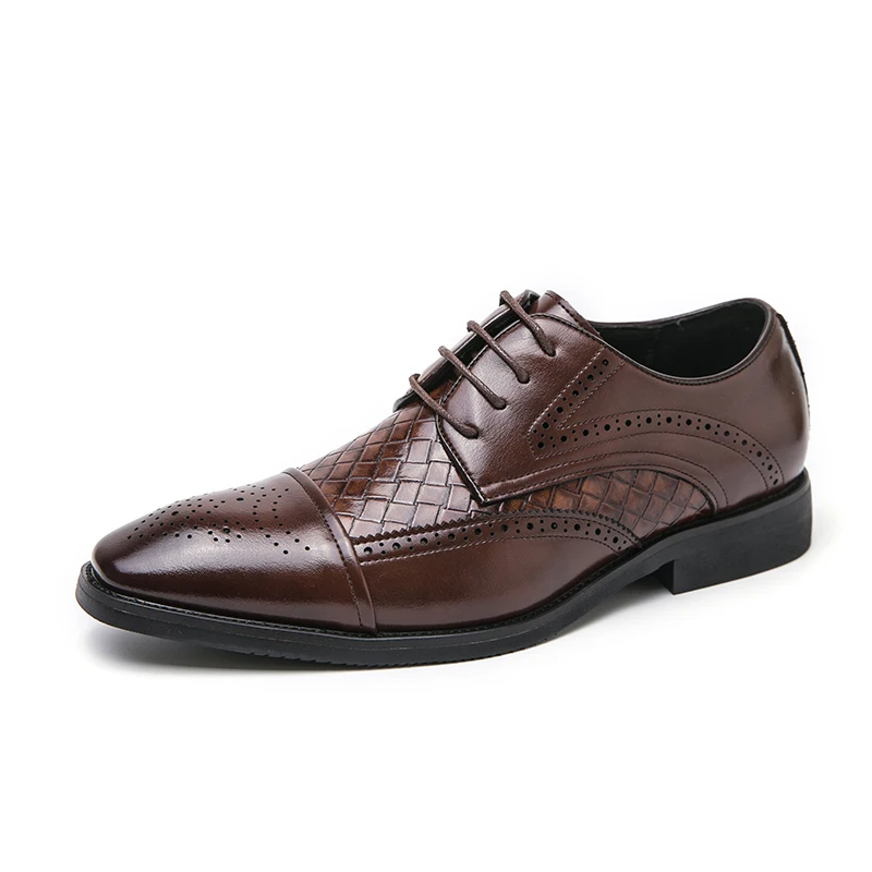 Kensington Leather Brogue Dress Shoes