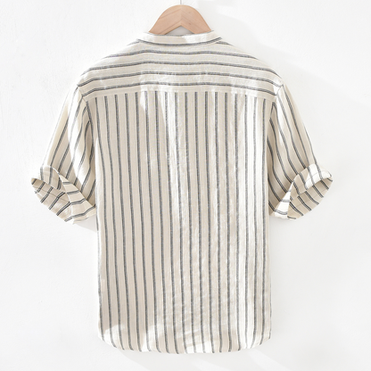 Mauré Striped Linen Henley