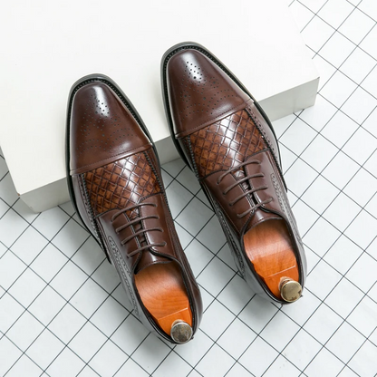 Kensington Leather Brogue Dress Shoes