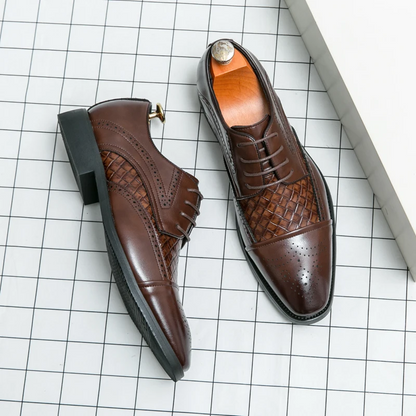 Kensington Leather Brogue Dress Shoes