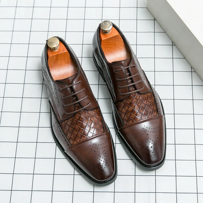 Kensington Leather Brogue Dress Shoes