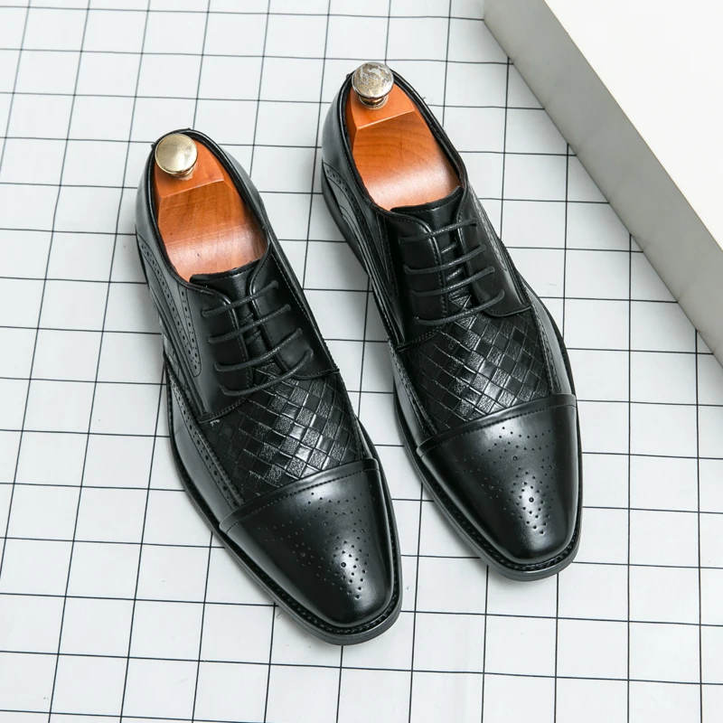 Kensington Leather Brogue Dress Shoes