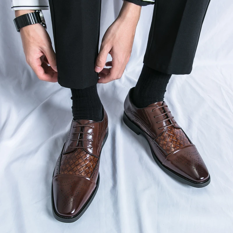 Kensington Leather Brogue Dress Shoes