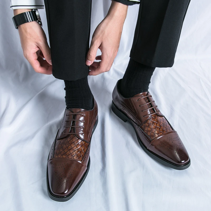 Kensington Leather Brogue Dress Shoes