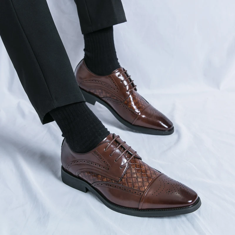 Kensington Leather Brogue Dress Shoes