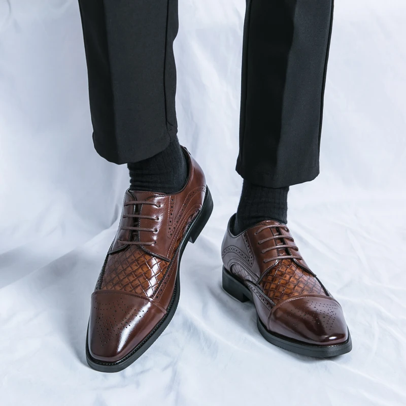 Kensington Leather Brogue Dress Shoes