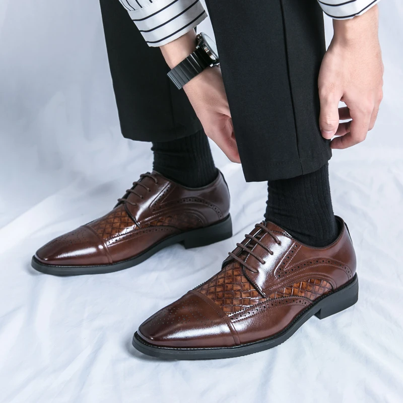 Kensington Leather Brogue Dress Shoes