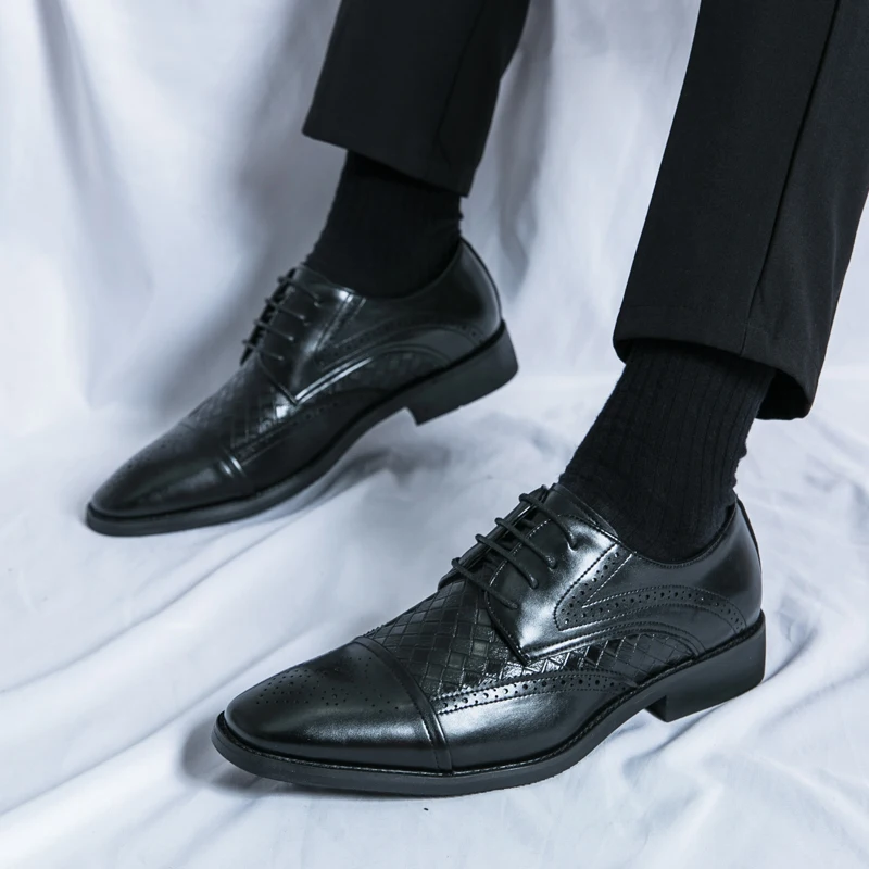 Kensington Leather Brogue Dress Shoes