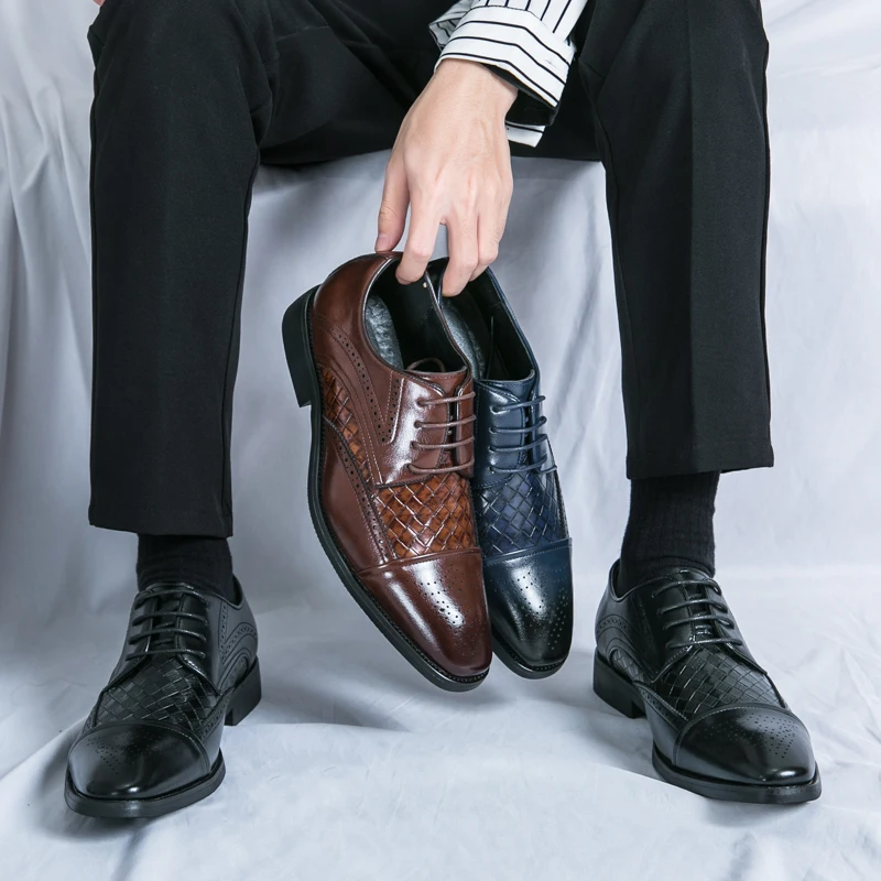 Kensington Leather Brogue Dress Shoes