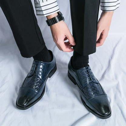 Kensington Leather Brogue Dress Shoes