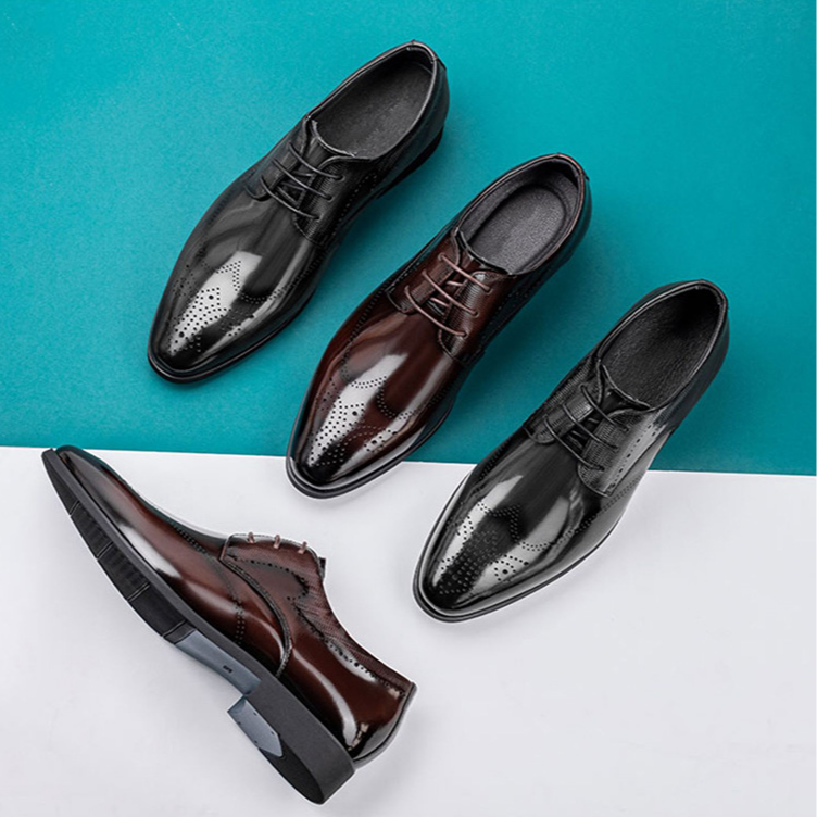 Antonello Brogue Dress Shoes
