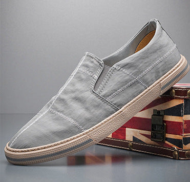 Mondrian Canvas Slip-Ons