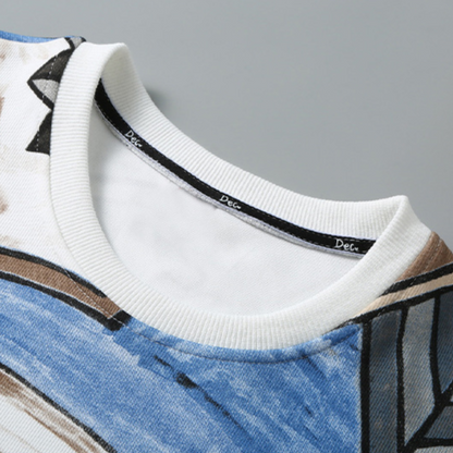 Cubist Daydream Crewneck Sweater