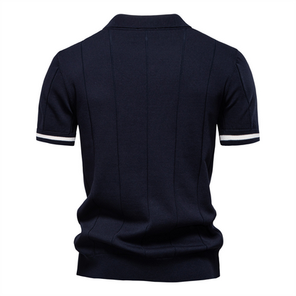 Emiliano Quarter-Zip Polo