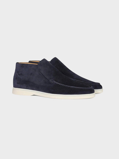 MONACO High Suede Loafers