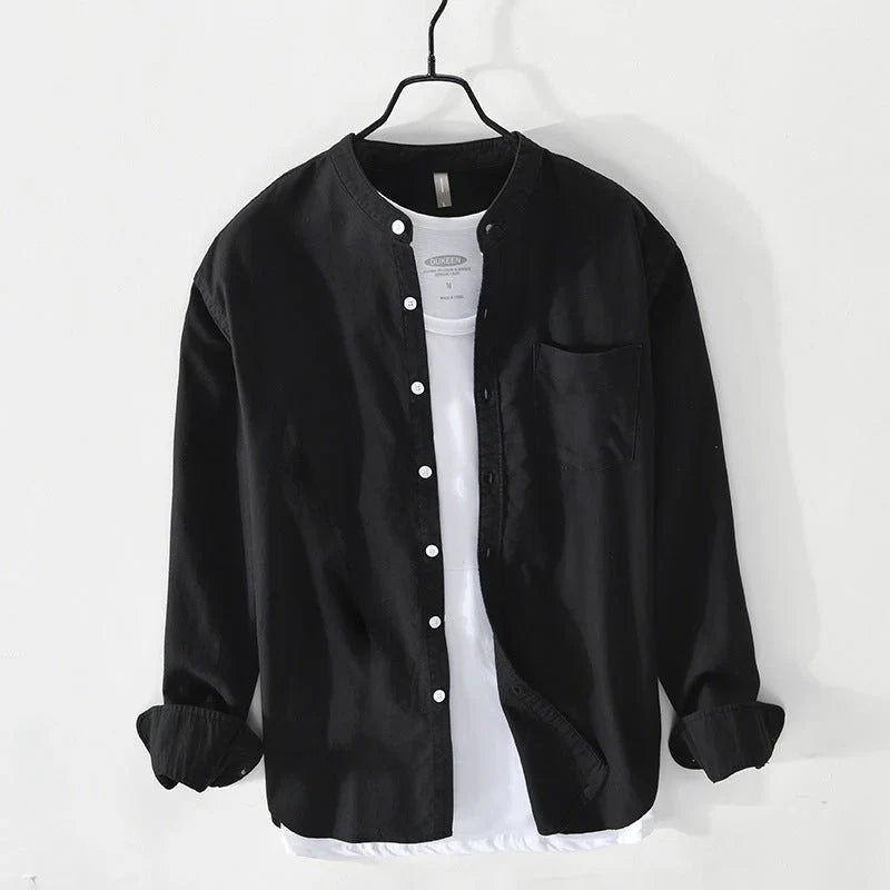 Preston Minimal Collar Shirt