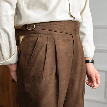 Old Money Adjustable Tailored Trousers