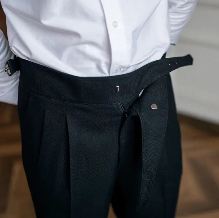 Old Money Adjustable Tailored Trousers