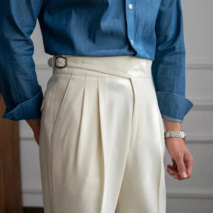 Old Money Adjustable Tailored Trousers