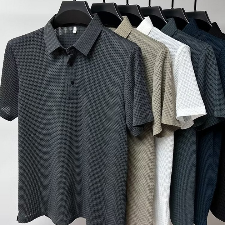 Bracciano Premium Silk Polo Shirt