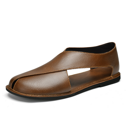 Lusso Italiana Genuine Leather Sandals