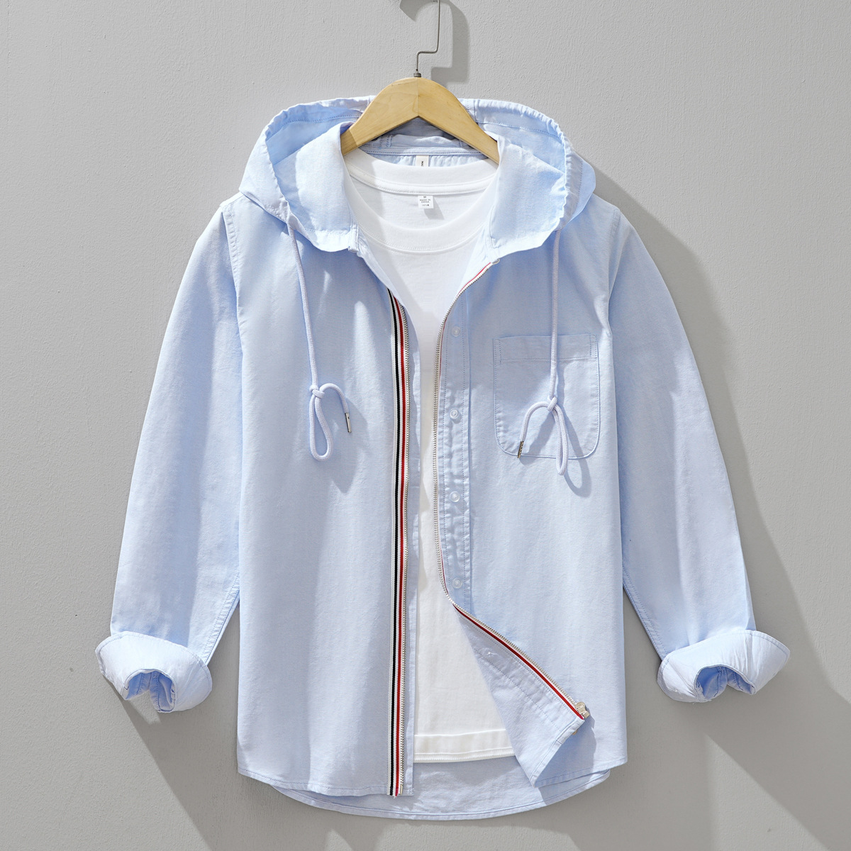 Chelsea Linen Hoodie Shirt