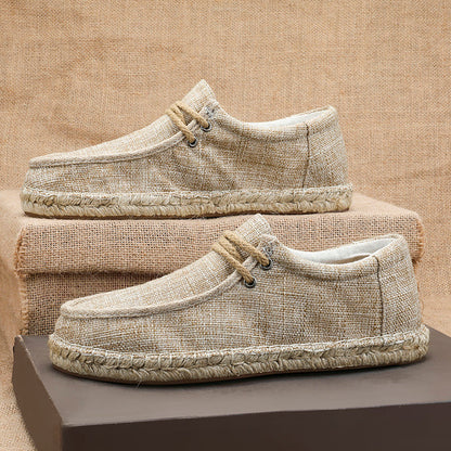 Nash Linen Loafers