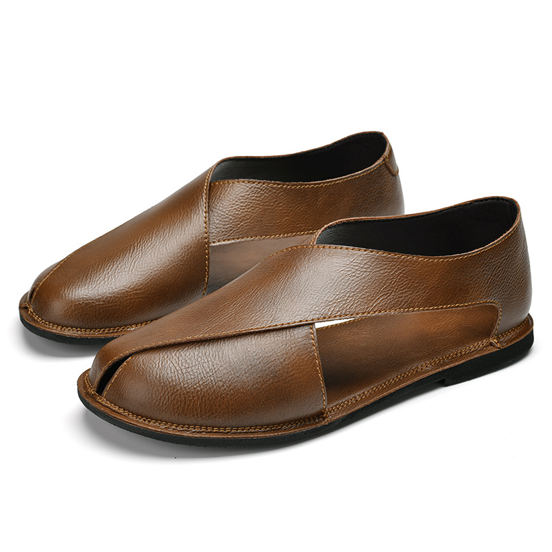 Lusso Italiana Genuine Leather Sandals