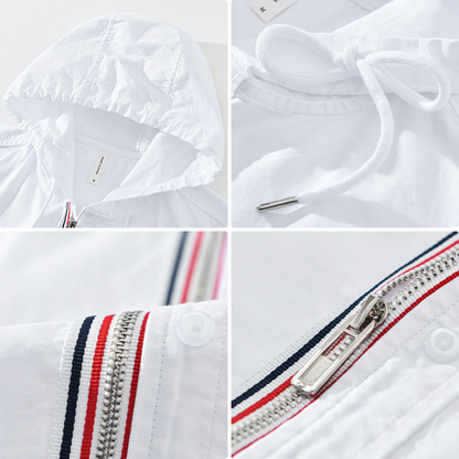 Chelsea Linen Hoodie Shirt