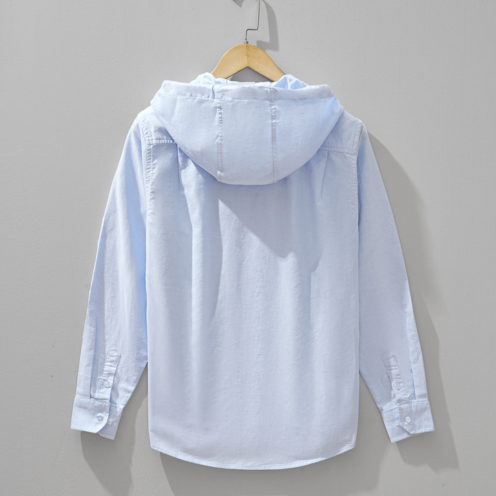 Chelsea Linen Hoodie Shirt