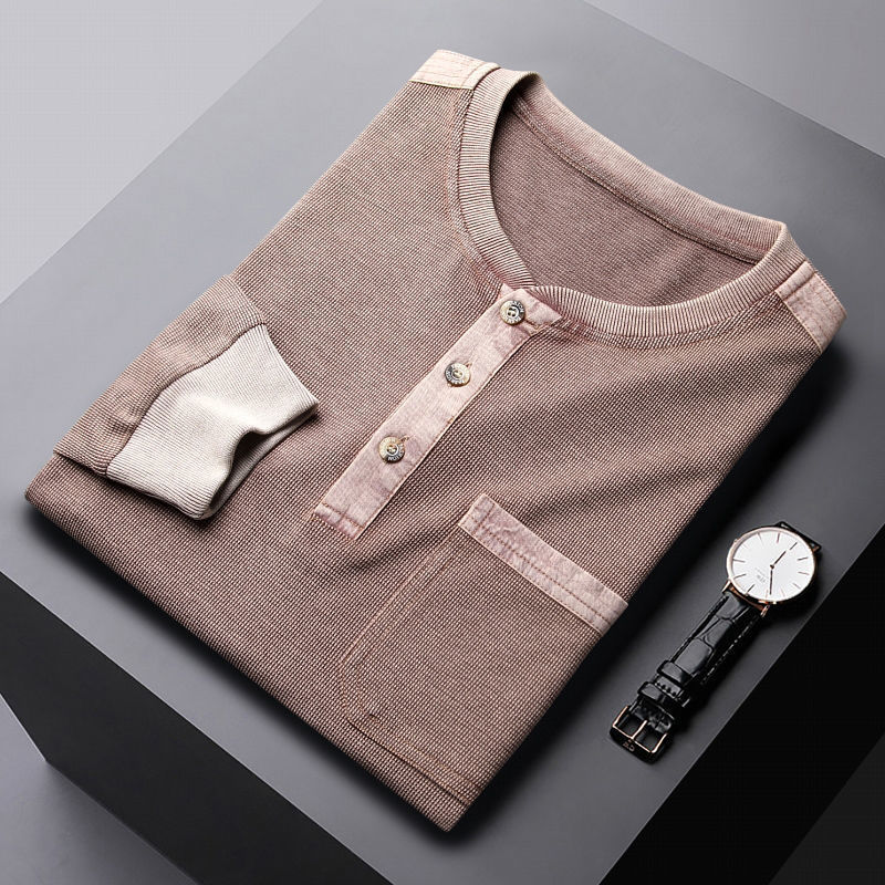 Hampton Waffle Henley Shirt