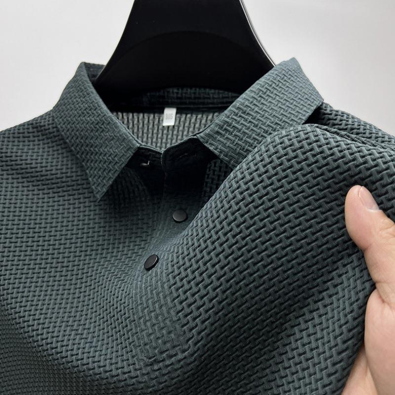 Bracciano Premium Silk Polo Shirt
