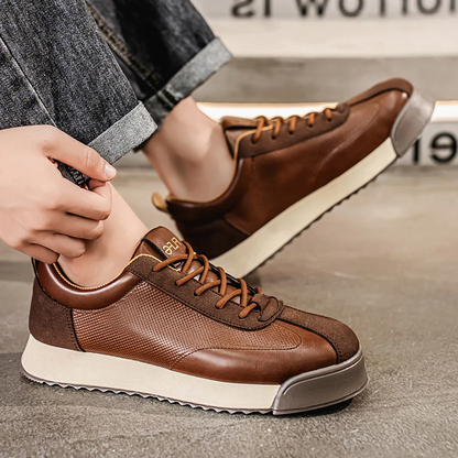 Novara Italian Leather Sneakers