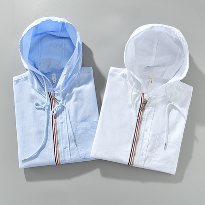Chelsea Linen Hoodie Shirt