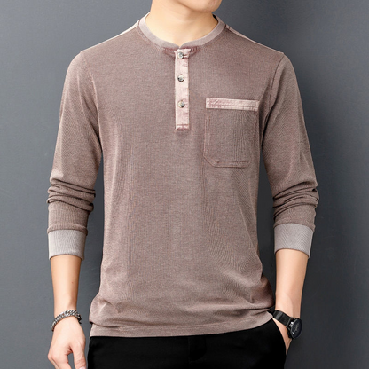 Hampton Waffle Henley Shirt