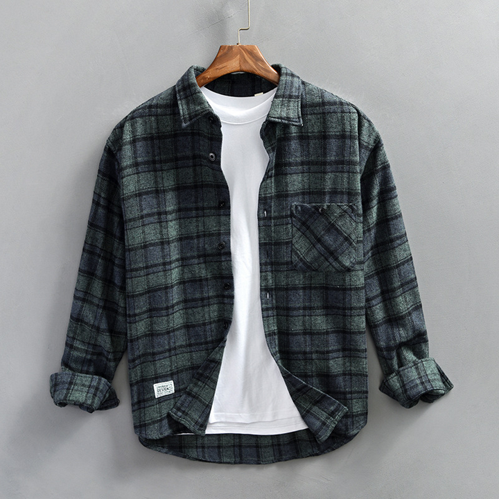 Henri Renaud Plaid Shirt