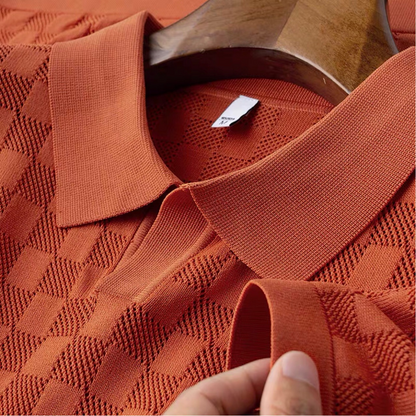 Marc Bauer Airknit Polo Shirt