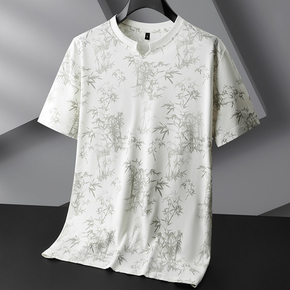 Kazen Ribbed Knit Tee