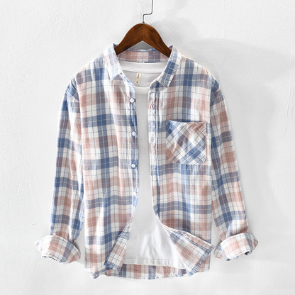 Makani Lightweight Plaid Shirt