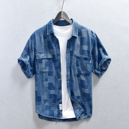 Pacific Blue Denim Shirt