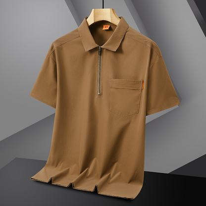 Jules Mercer Zip Polo
