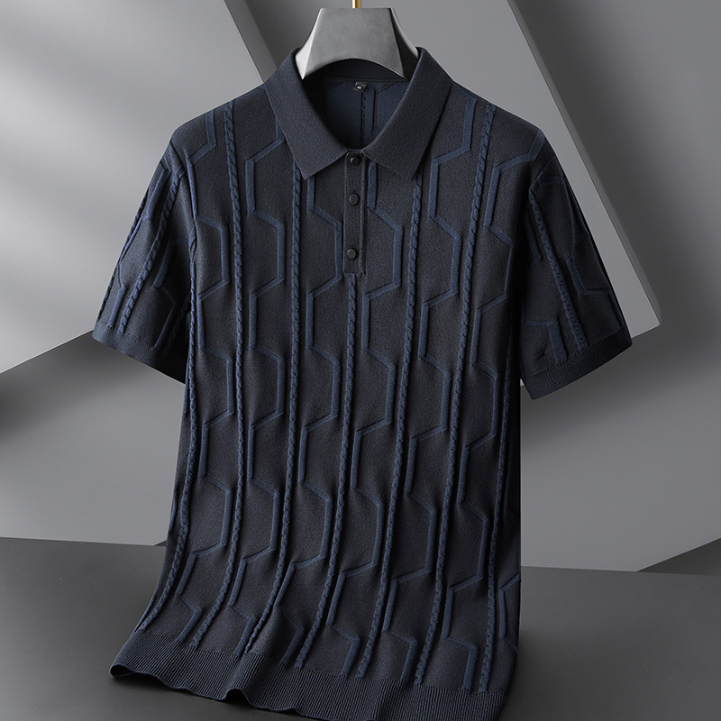 Saint Jacques Textured Polo