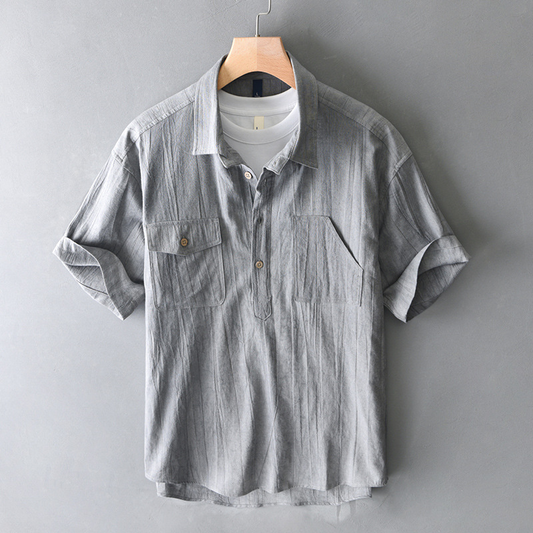 Gambetta Linen Polo Shirt