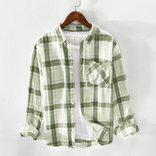 Makani Lightweight Plaid Shirt