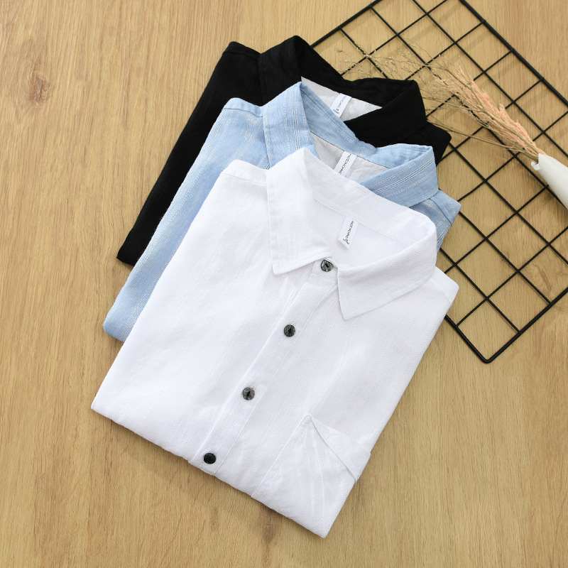 Sardinia Linen Cotton Polo Shirt