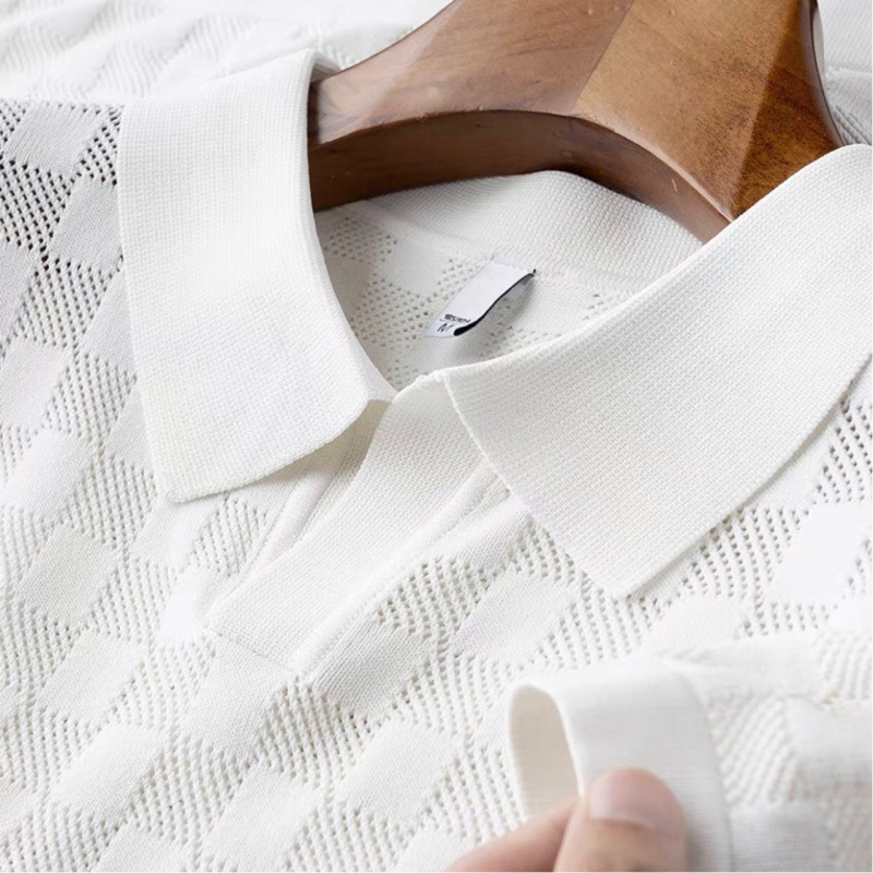 Ansel Checkered Polo Shirt