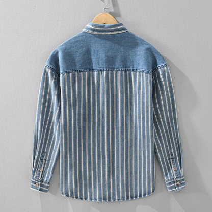 Jean Marcel Denim Polo Shirt