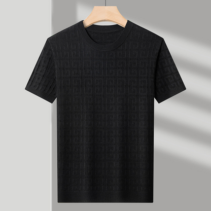 Ansel Monogram Knit Shirt